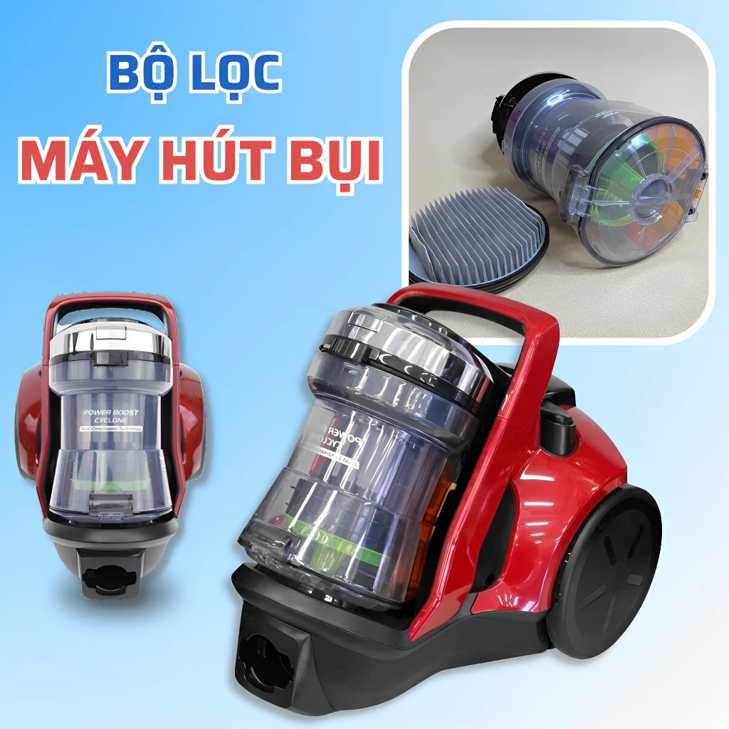 Bộ Lọc Máy Hút Bụi Cầm Tay HITACHI Model CV - SC22/SC23, Phụ Kiện Máy Hút Bụi Hitachi, Cốc Lọc Máy Hút Bụi