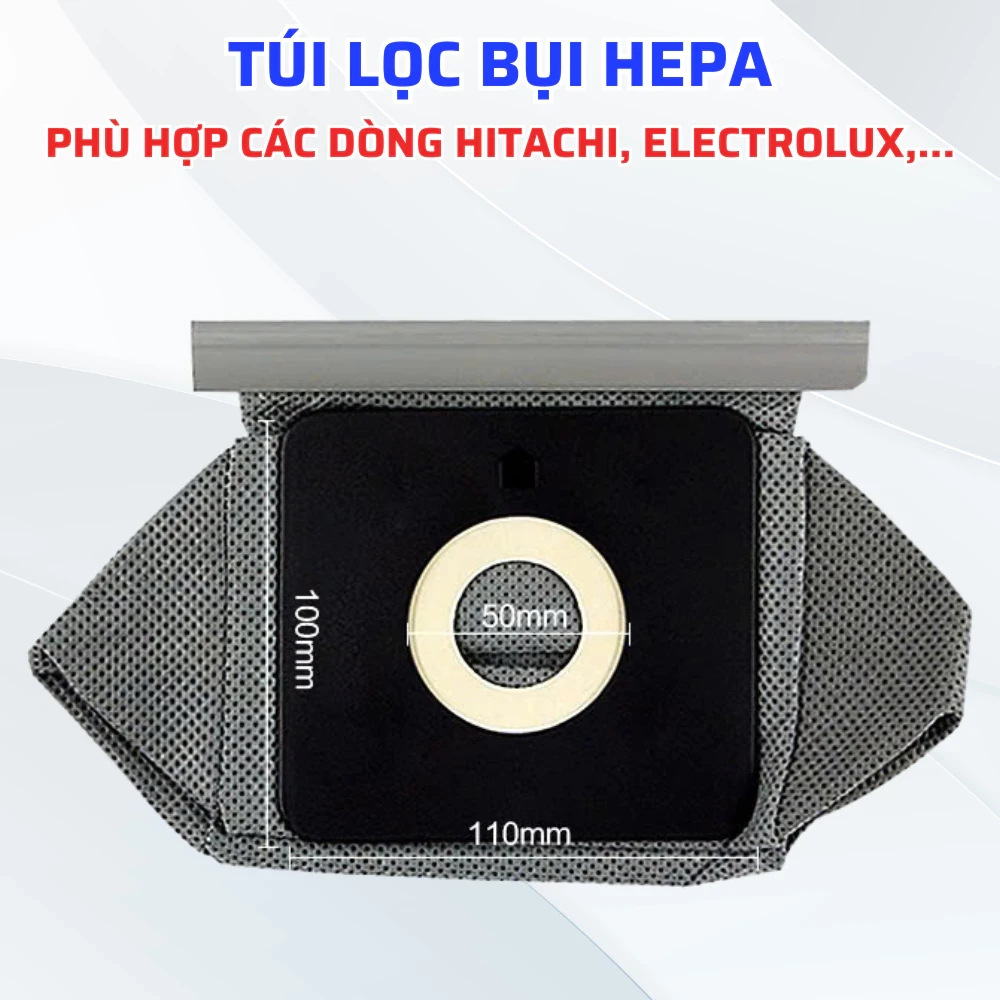 Túi Lọc Bụi Giấy Hepa Các Dòng Máy HITACHI, ELECTROLUX