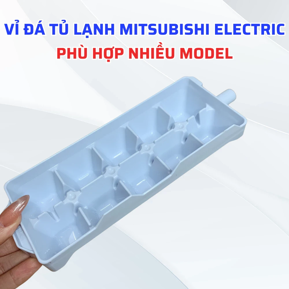 Vỉ Đá Tủ Lạnh MITSUBISHI Electric Hàng Chính Hãng, Khay Làm Đá Viên Tủ Lạnh Mitsubishi Electric Phù Hợp Nhiều Model