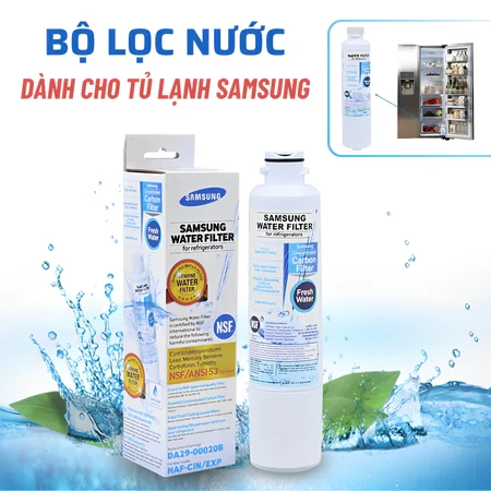 Bộ Lọc Nước Thay Thế Cho Tủ Lạnh SAMSUNG, Bộ Lọc Nước Samsung Dành Cho Tủ Lạnh 4 Cửa Multidoor HAF-CIN/EXP Tem Vàng