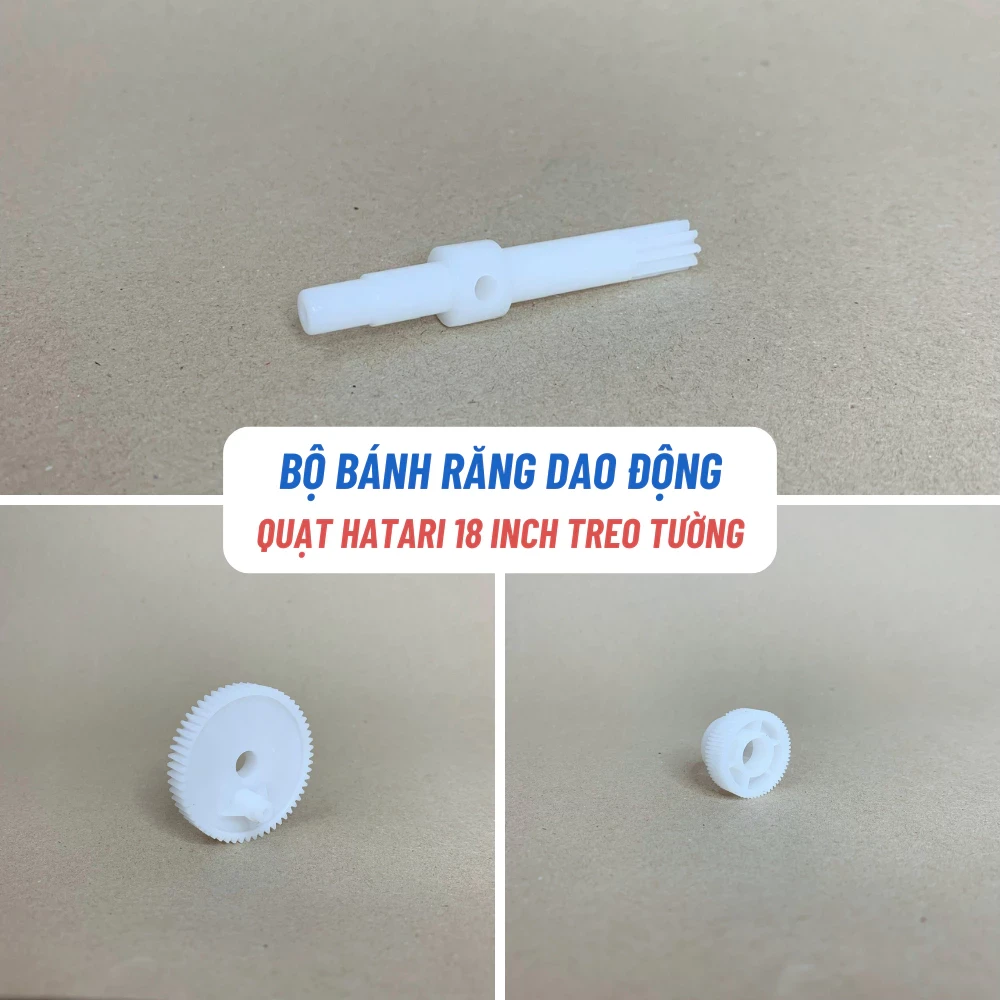 Chỉ Bộ Bánh Răng Quạt Công Nghiệp HATARI SHARP BENNY, Linh Kiện Quạt Công Nghiệp Hatari Sharp Benny Phù Hợp Nhiều Model