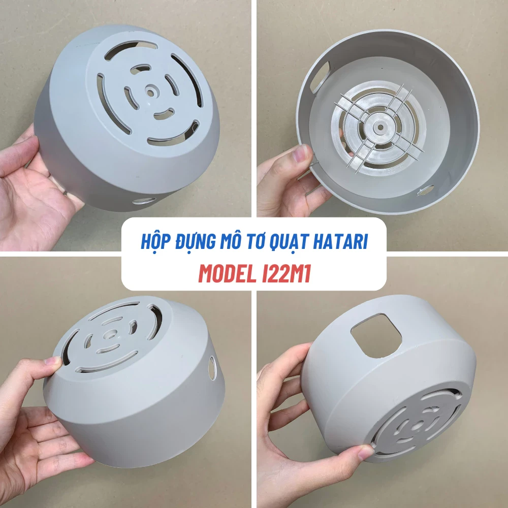 Hộp Đựng Motor Quạt Công Nghiệp HATARI SHARP BENNY, Linh Kiện Quạt Công Nghiệp Hatari Sharp Benny Phù Hợp Nhiều Model