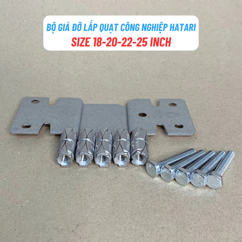 Bộ Giá Đỡ Lắp Quạt Công Nghiệp HATARI SHARP BENNY, Linh Kiện Quạt Công Nghiệp Hatari Sharp Benny Phù Hợp Nhiều Model