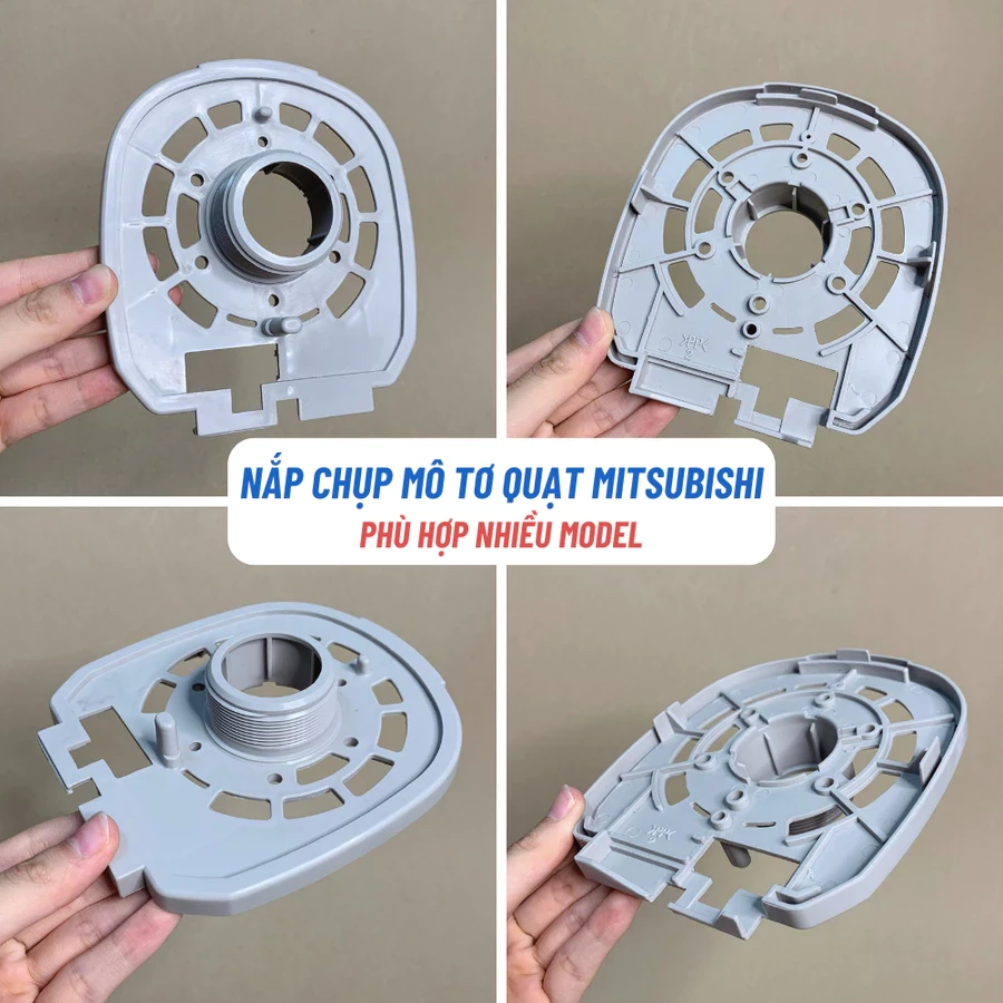 Nắp Chụp Mô Tơ Quạt MITSUBISHI ELECTRIC Nhiều Kích Thước, Mặt Nạ Nạ Răng Phù Hợp Nhiều Loại Quạt Mitsubishi Electric