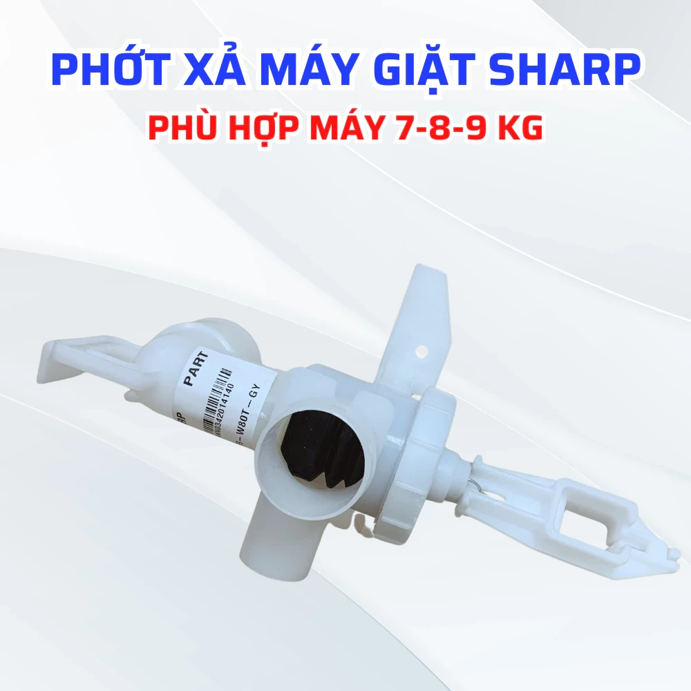 Phớt Xả Máy Giặt Sharp Phù Hợp Nhiều Model, Nấm Phốt Xả Máy Giặt Sharp Hàng Chính Hãng