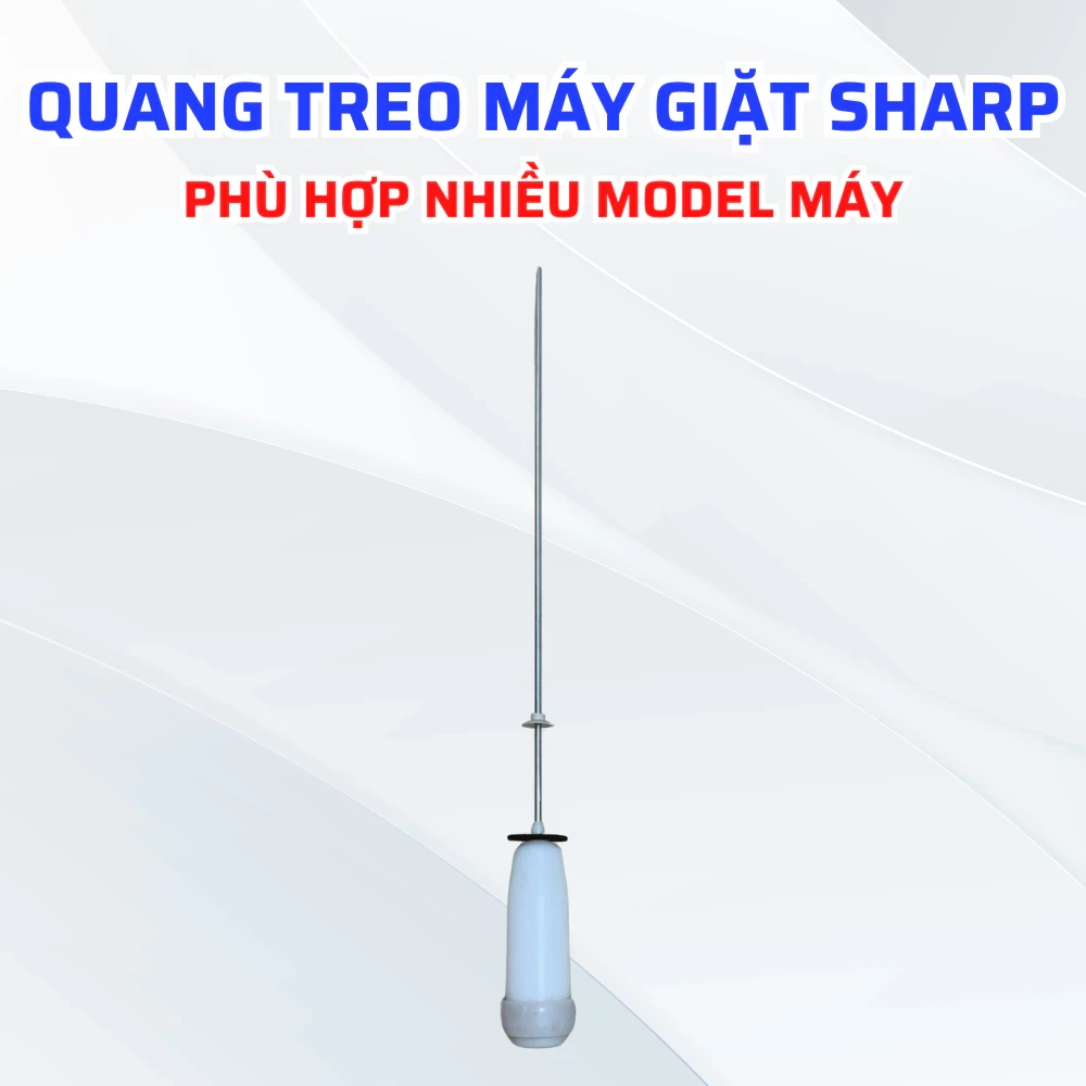 Quang Treo Máy Giặt Sharp Phù Hợp Máy Giặt 7-8-9 Kg, Ty Treo Lồng Giặt Sharp Chính Hãng