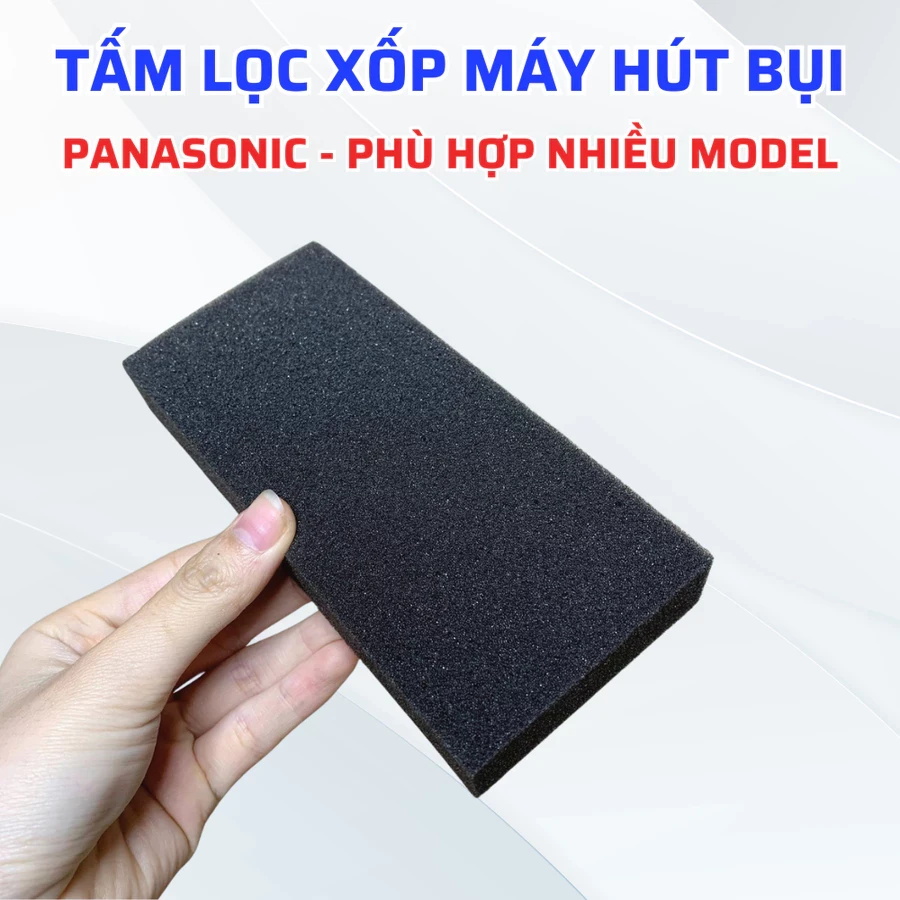 Tấm Xốp Lọc Bụi Máy Hút Bụi Panasonic MC-CL609H146 MC-CL609H146 MC-CL607 MC-CL605 MC-CL603 MC-CL601 Chuẩn Theo Máy